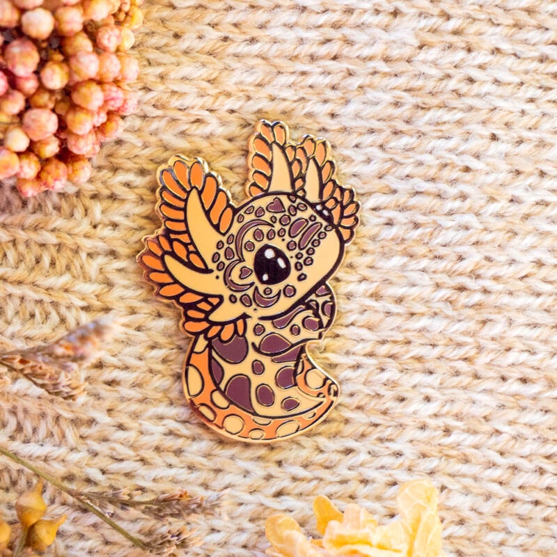 Cute Taylor's Salamander Enamel Pin