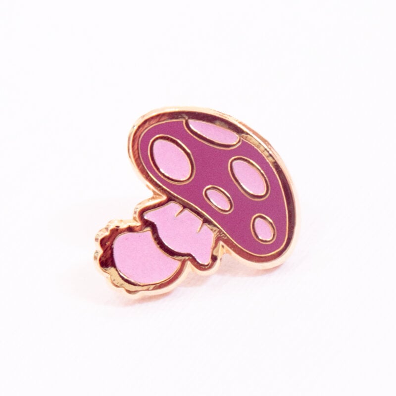 Fly Agaric Mushroom Miniature Pin